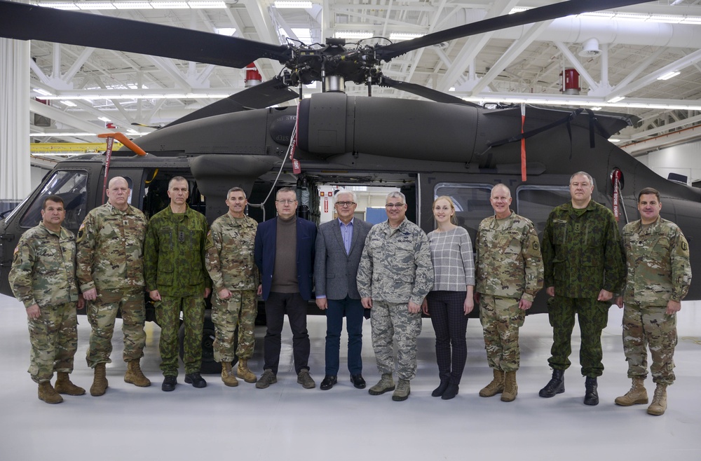 Pa. Guard welcomes Lithuania’s Vice Minister of Defense to Fort Indiantown Gap