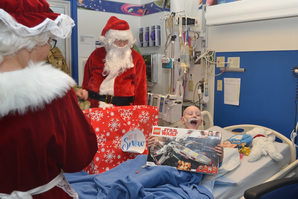 Santa Cops deliver to East Tennessee Children's Hospital