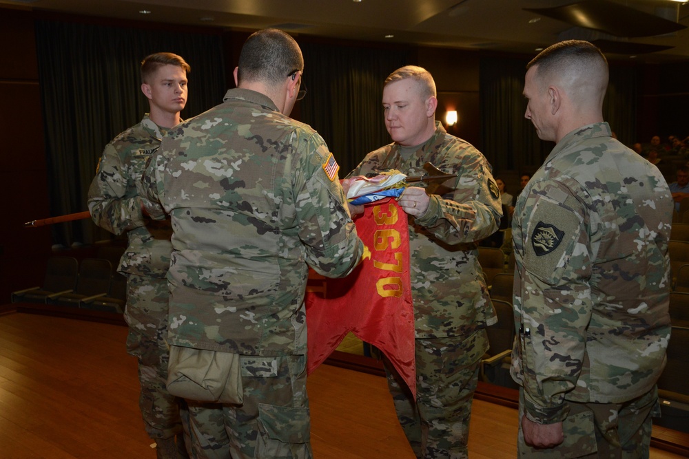 The 3670th Component Repair Company unit Deactivation Ceremony