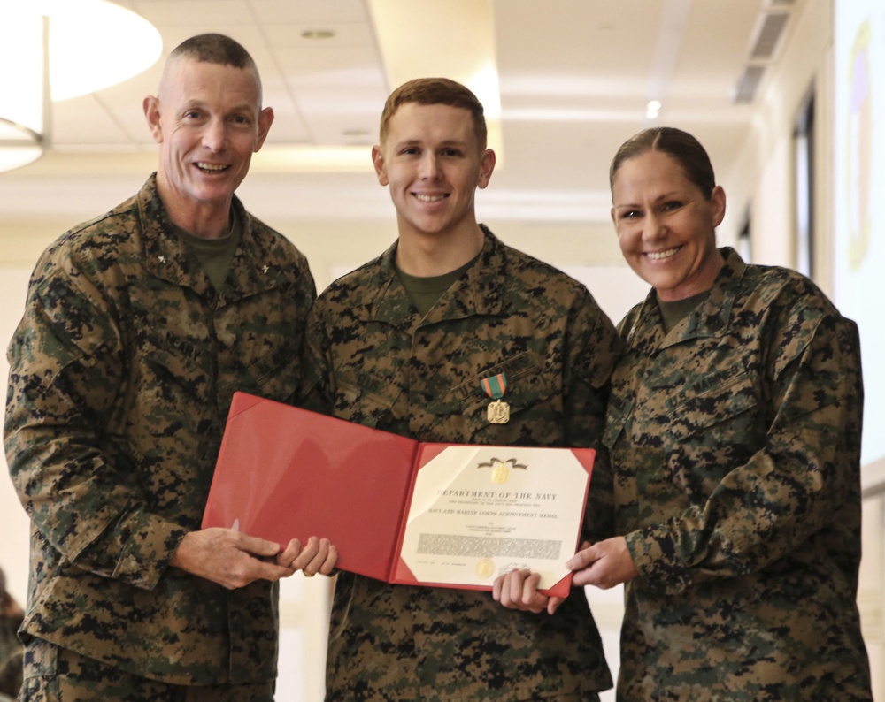 Hard work pays, 2nd MEB Marines receive awards