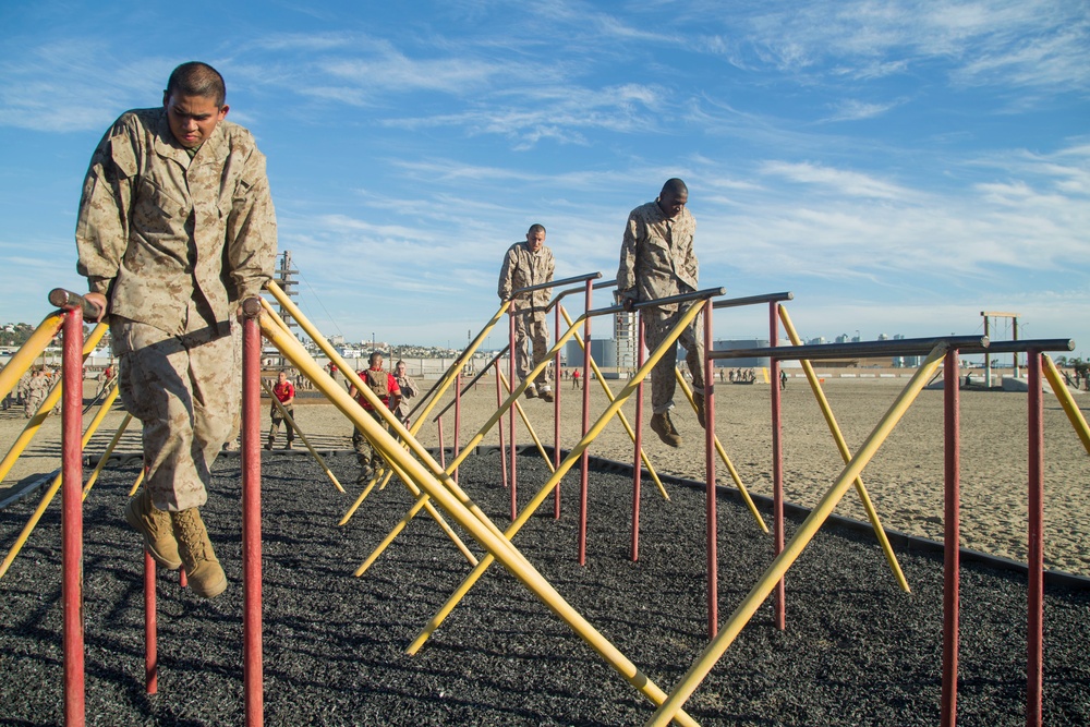 Alpha Company Confidence Course