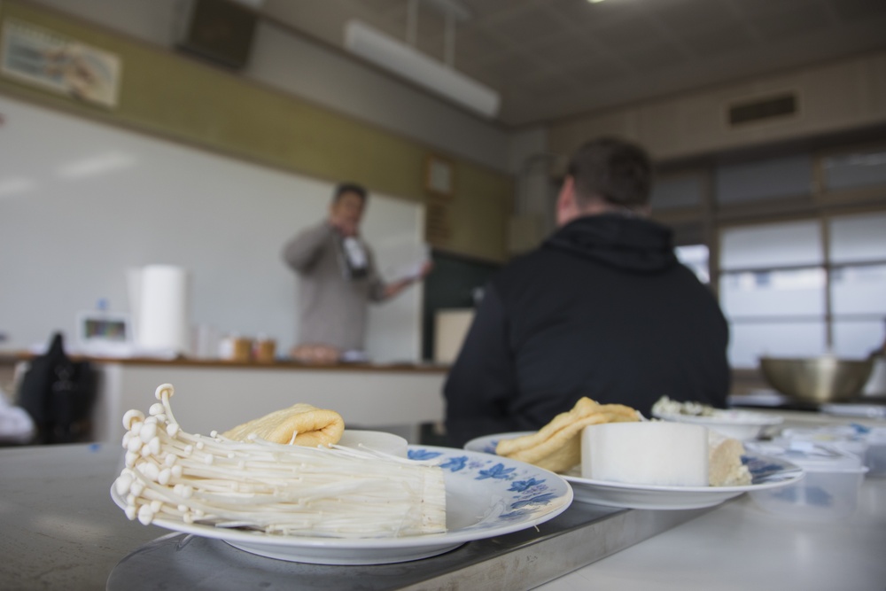 Air station residents experience flavor of local culture