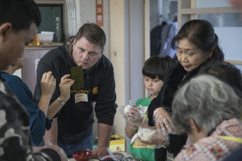 Air station residents experience flavor of local culture