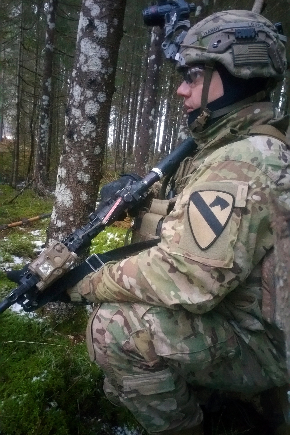 Estonia and US Soldiers Partner for Christmas Thunder 2018 Field Training