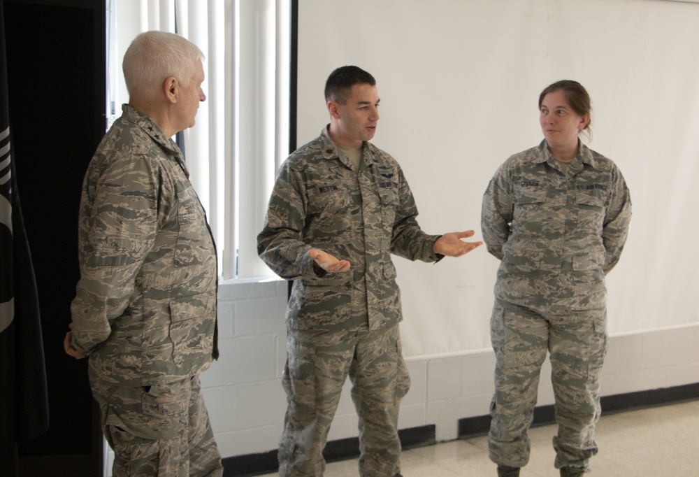 Air National Guard Director Visits Maine - 2