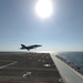 The aircraft carrier USS John C. Stennis (CVN 74) conducts flight operations