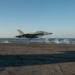 The aircraft carrier USS John C. Stennis (CVN 74) conducts flight operations