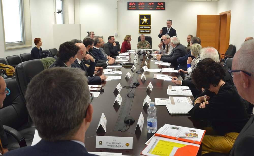 Trash, Parking, Emergency Preparedness Focus of USAG Italy’s Third Mayors Summit