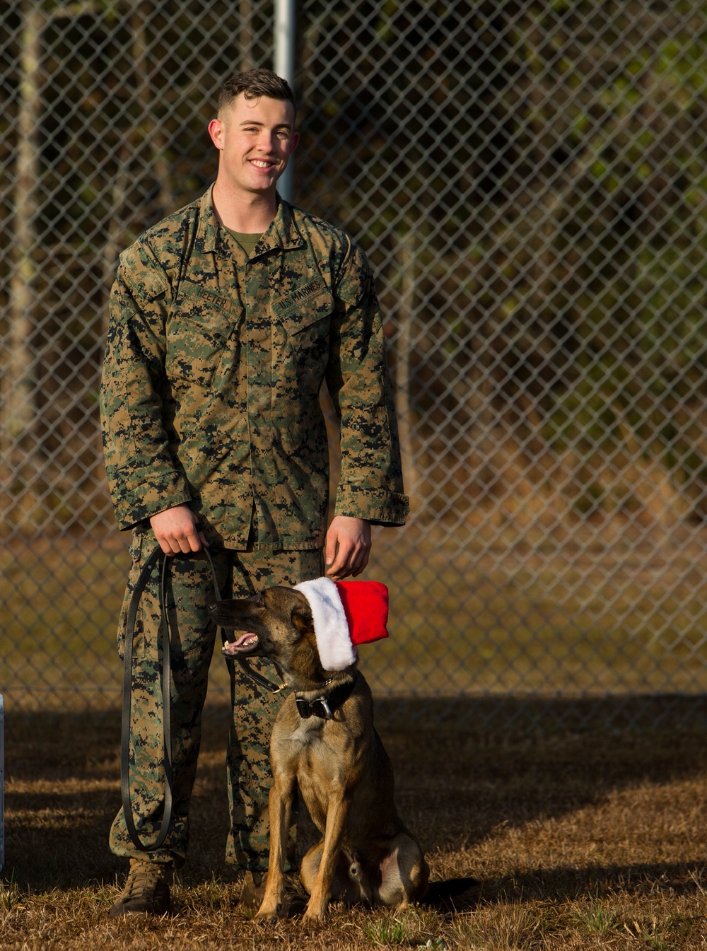 Santa trains with 2nd Law Enforcement Battalion