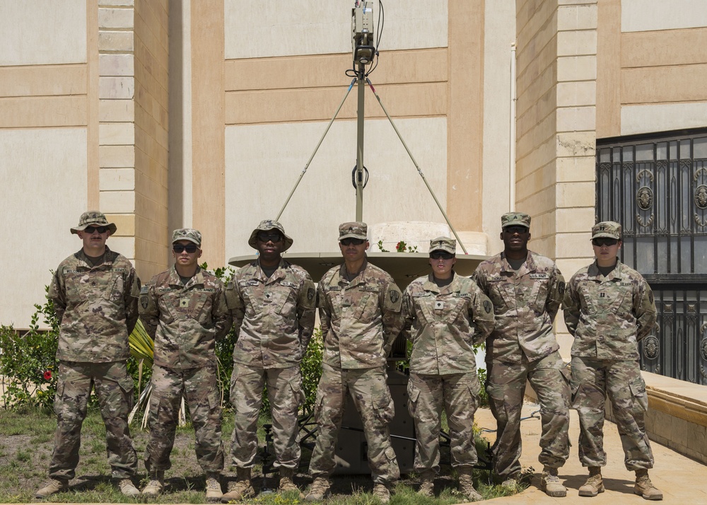 101st Expeditionary Signal Battalion  participates in Operation Bright Star