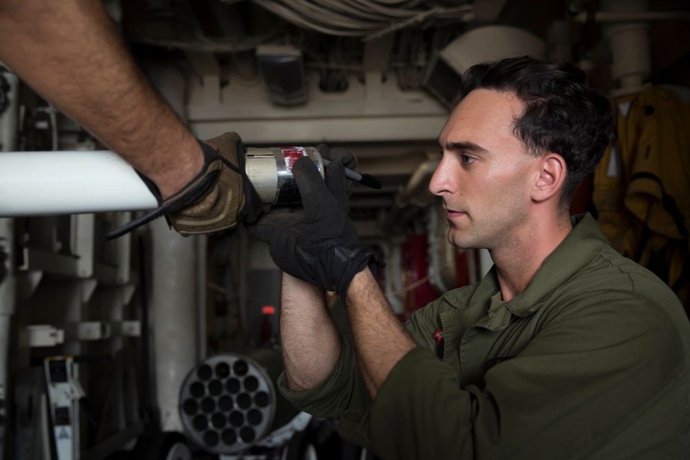 USS Anchorage Aviation Systems Ordnance