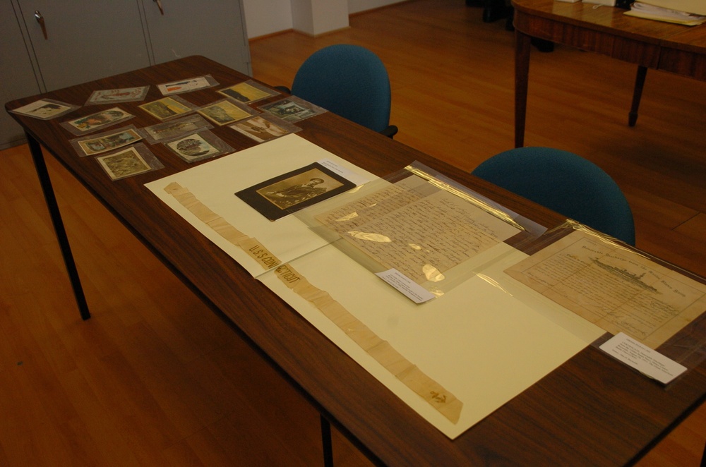 Special collections room at museum annex building