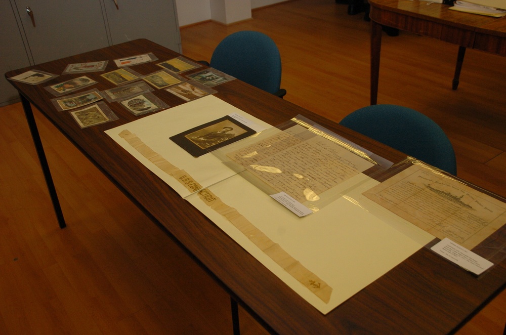 Special collections room at museum annex building