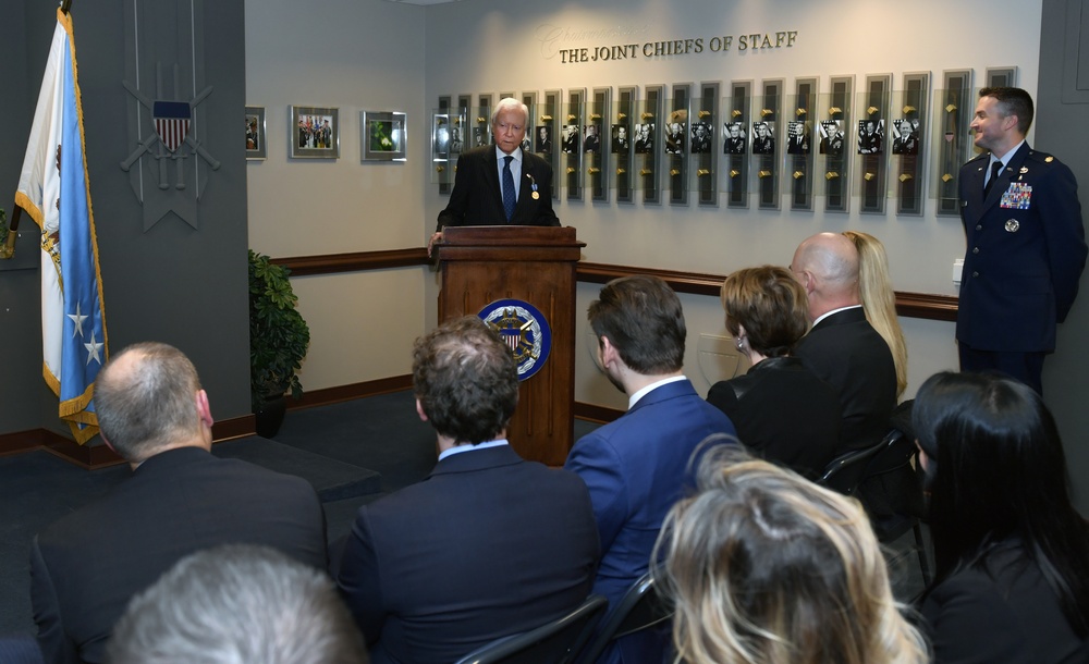 Secretary of the Air Force Heather Wilson, Senator Orrin Hatch, Distinguished Public Service Award