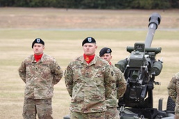Cannon crew members honor former president during salute