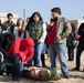 US Army Recruiters Train High School Students