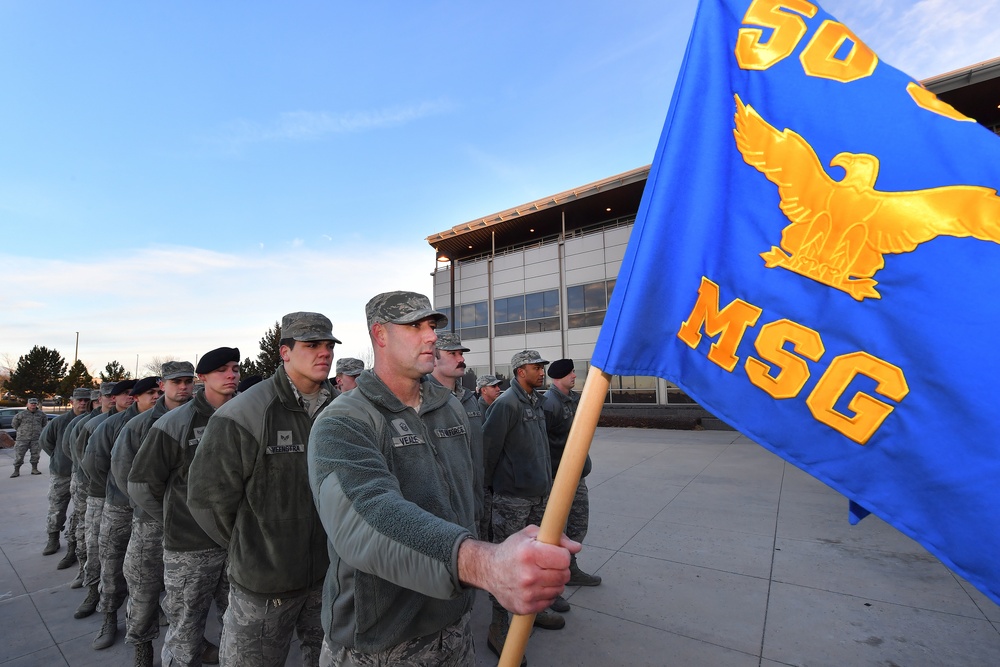 Schriever holds reveille to honor 77th anniversary of Pearl Harbor