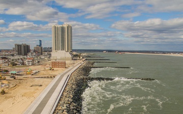 Army Corps celebrates completion of Absecon Inlet seawall and boardwalk