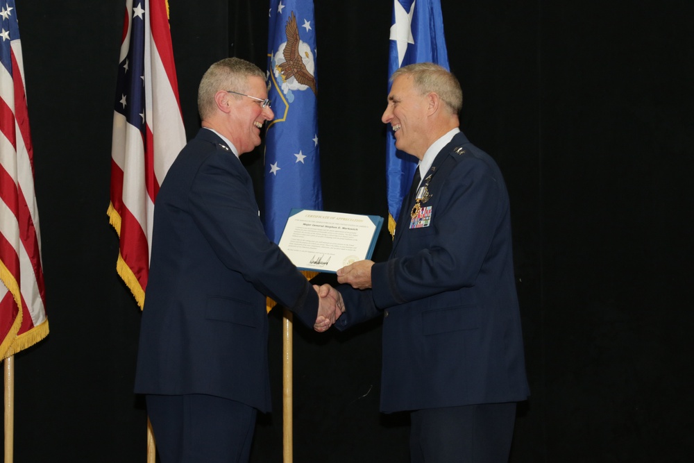 Ohio Air National Guard commander’s career celebrated at retirement ceremony