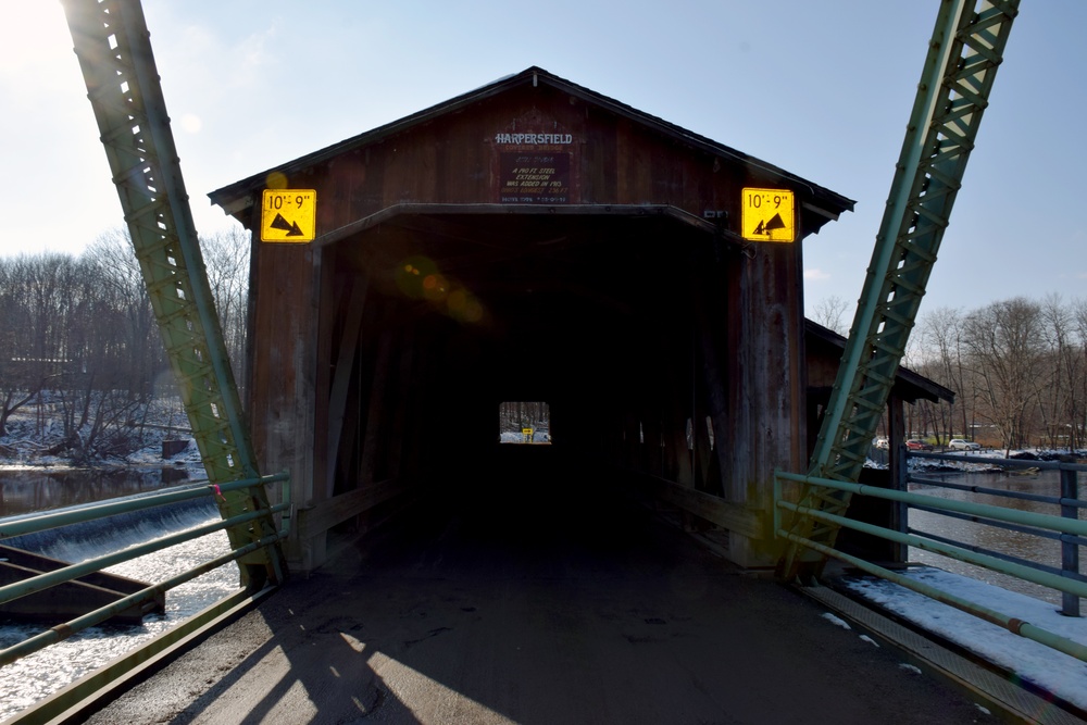 The Harpersfield Covered Bridge