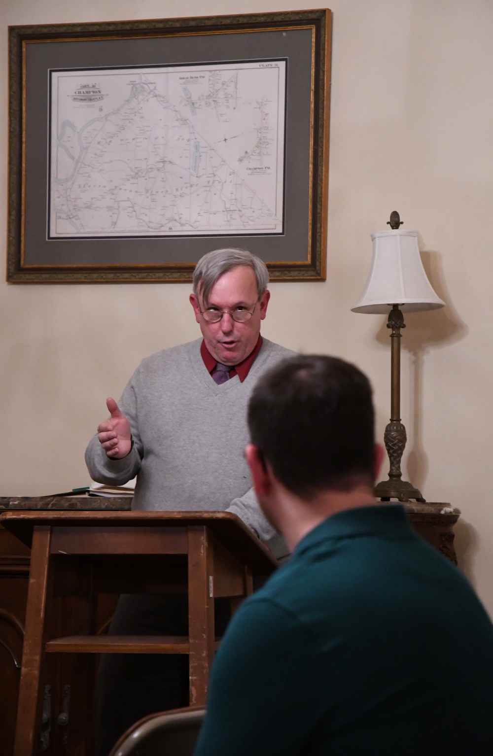 Fort Drum professional reading group closes out 2018 with war poetry discussion