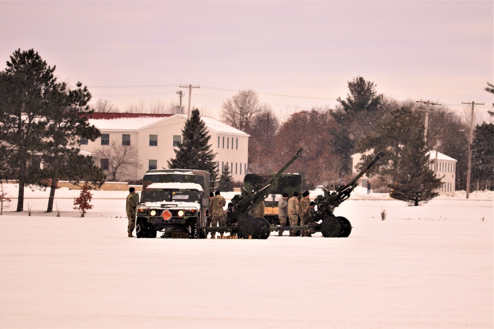 Fort McCoy remembers former President George H. W. Bush with 21-gun artillery salute