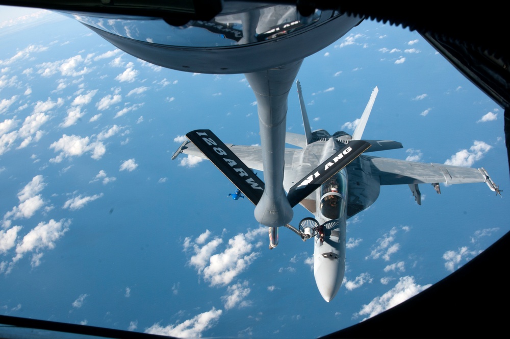 128th Air Refueling Wing supports Sentry Aloha