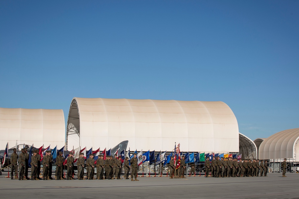 VMA-311 Change of Command Ceremony