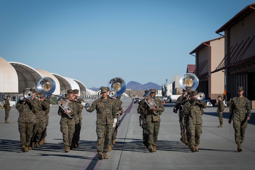 VMA-311 Change of Command Ceremony