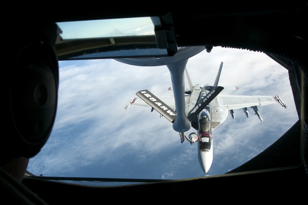 128th Air Refueling Wing supports Sentry Aloha