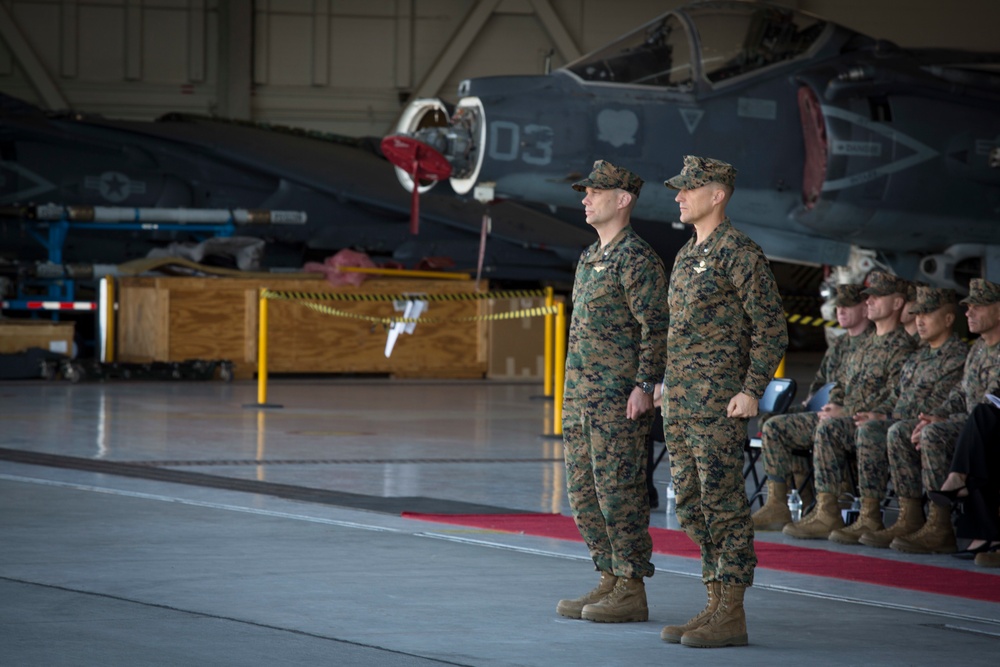 VMA-311 Change of Command Ceremony