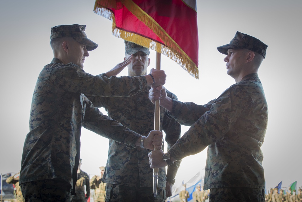 VMA-311 Change of Command Ceremony