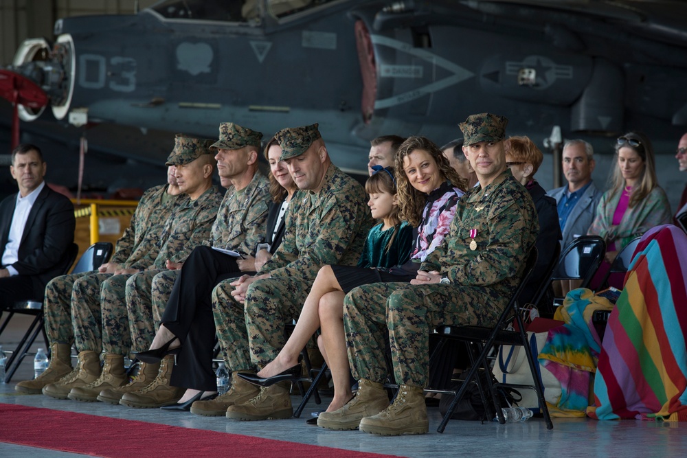 VMA-311 Change of Command Ceremony