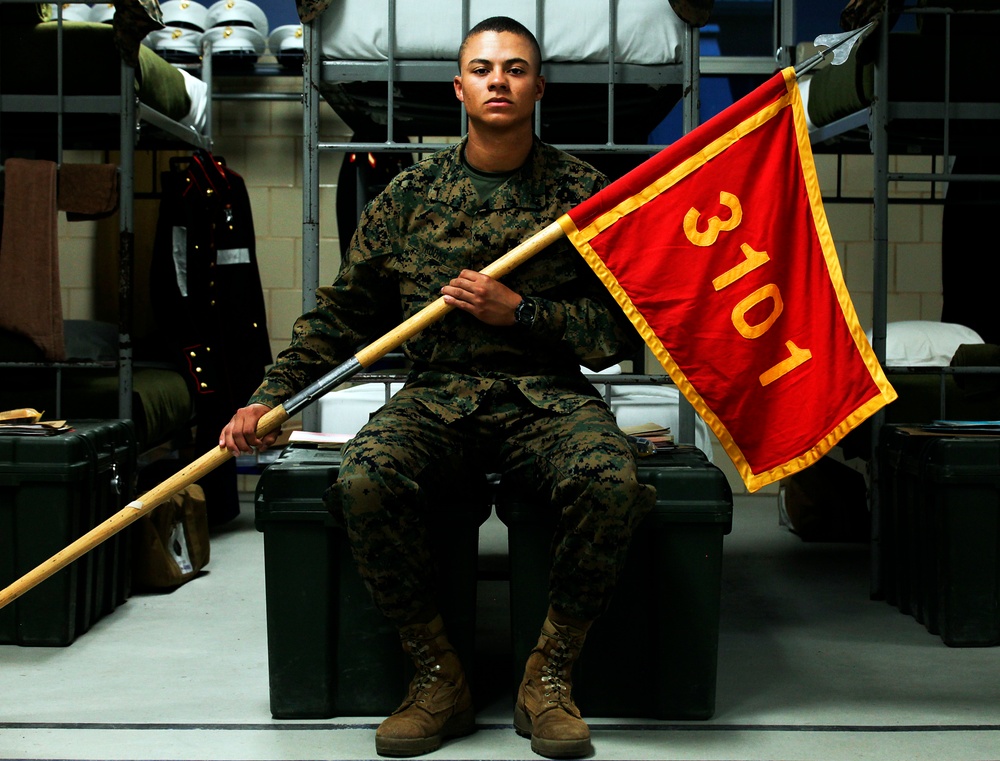 Beaufort native graduates honor graduate with Kilo Company