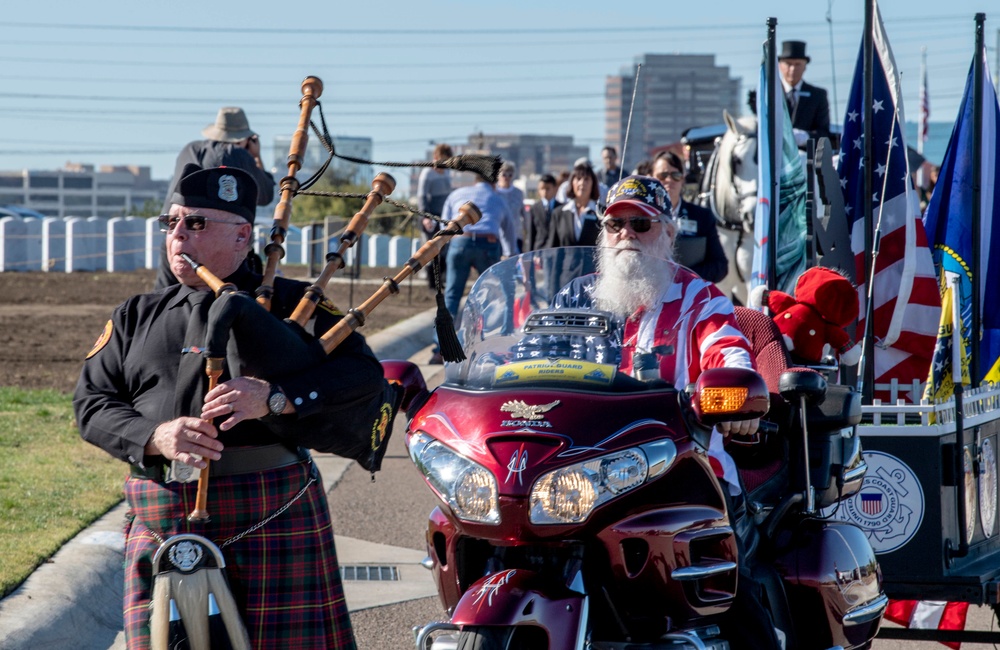 Memorial Ceremony for Raymond Chavez, Oldest Pearl Harbor Survivor