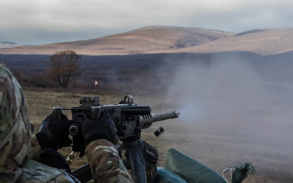 3-4 AHB Weapon Range in Bulgaria