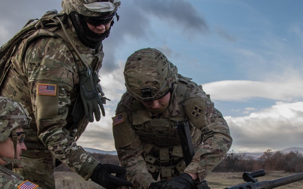3-4 AHB Weapon Range in Bulgaria