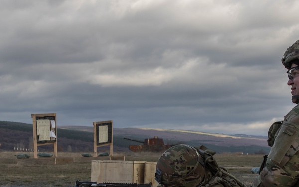 3-4 AHB Weapon Range in Bulgaria