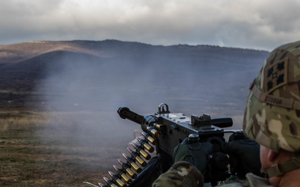 3-4 AHB Weapon Range in Bulgaria