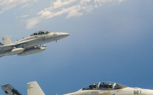 Three U.S. Navy Air Test and Evaluation Squadron Two Three (VX-23) EA-18G