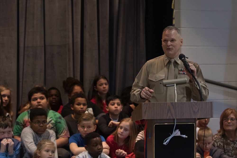 2nd Transportation Support Battalion Adopts Parkland Elementary School