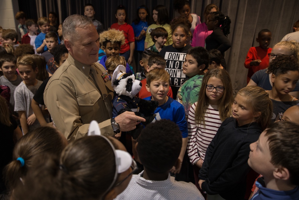2nd Transportation Support Battalion Adopts Parkland Elementary School