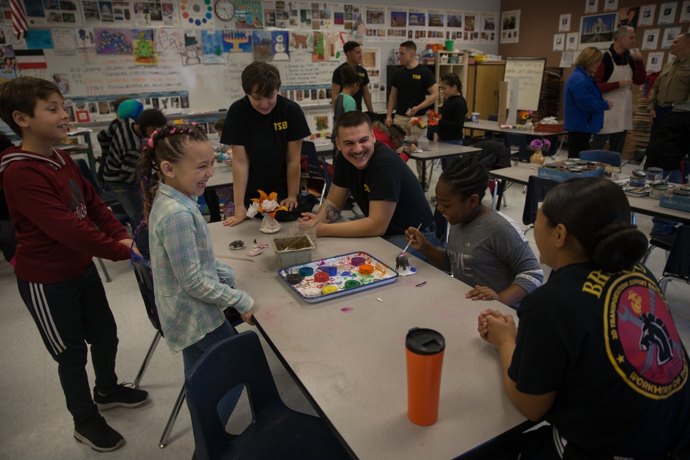 2nd Transportation Support Battalion Adopts Parkland Elementary School