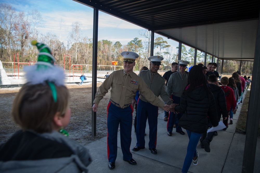 2nd Transportation Support Battalion Adopts Parkland Elementary School