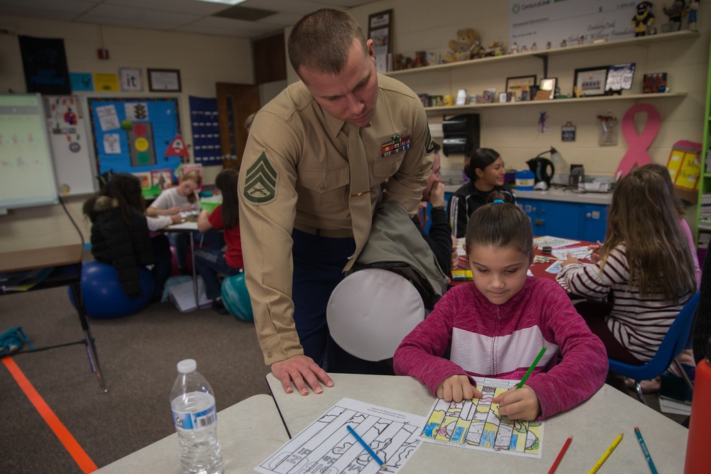 2nd Transportation Support Battalion Adopts Parkland Elementary School