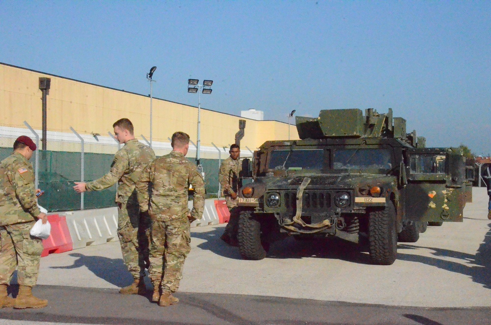 Falcon Amarante exercise - Nov. 13 and 14, 2018