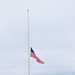 Flag at half-staff to honor former President George H. W. Bush at Fort McCoy