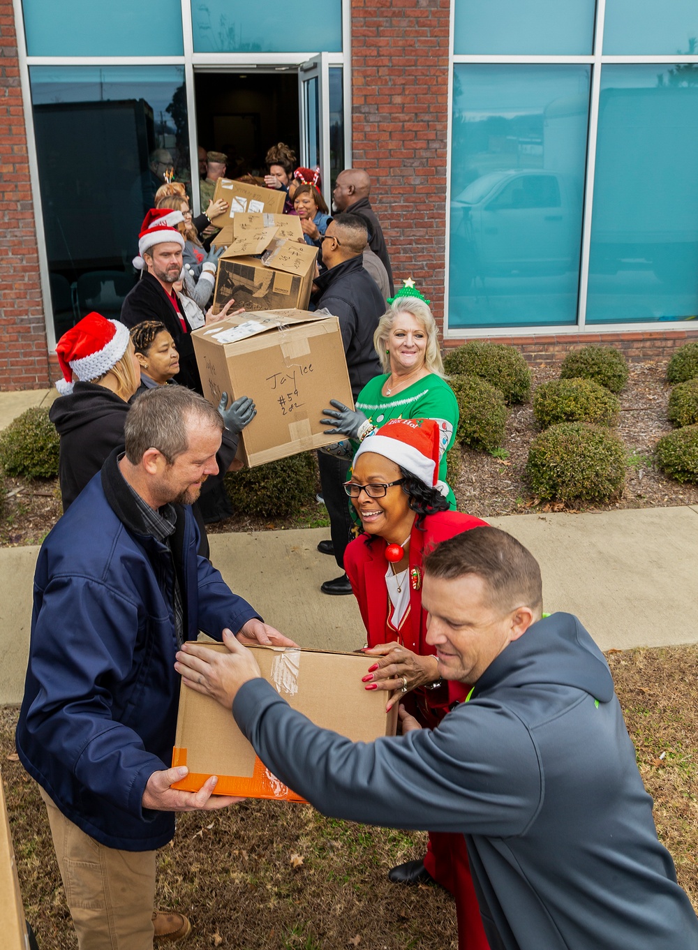 Santa’s elves work at ANAD