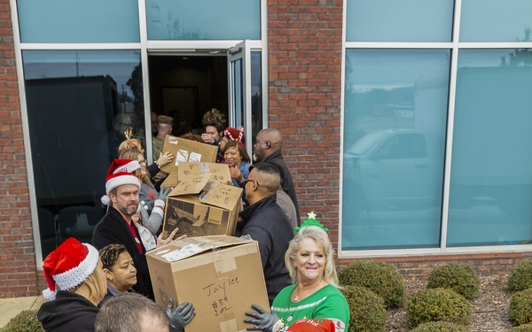 Santa’s elves work at ANAD