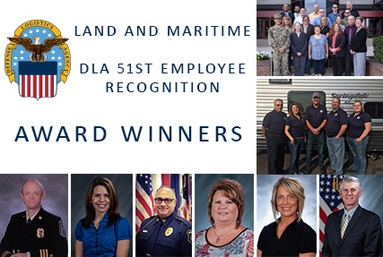 DLA Land and Maritime's 51st Employee Recognition Award Winners